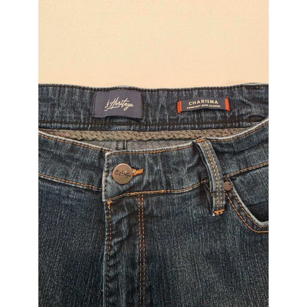 34 Heritage Charisma Mens 40x30 (26)Dark Comfort Rise Classic Straight Leg Jeans